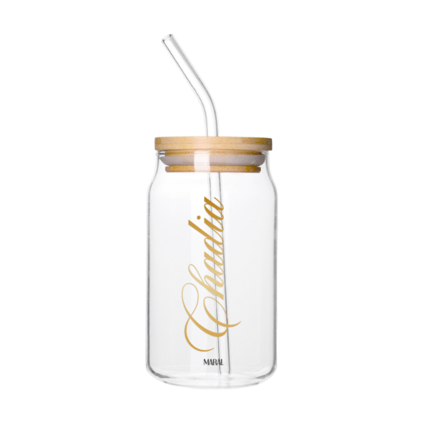 Golden Custom Can Glass