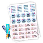 Custom School Labels