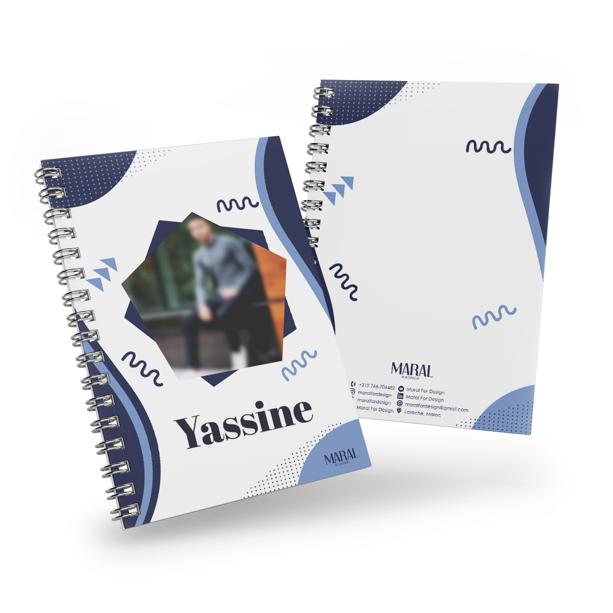 Blue & Manly Custom Notebook Blue & Manly Custom Notebook