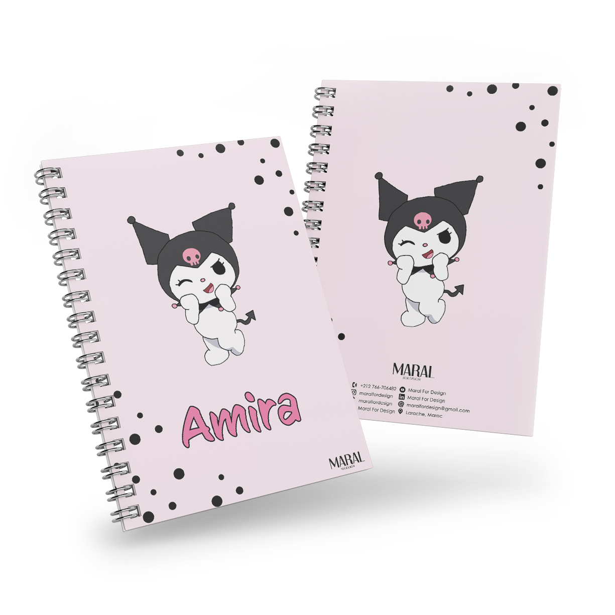 Kuromi Custom Notebook Kuromi Custom Notebook