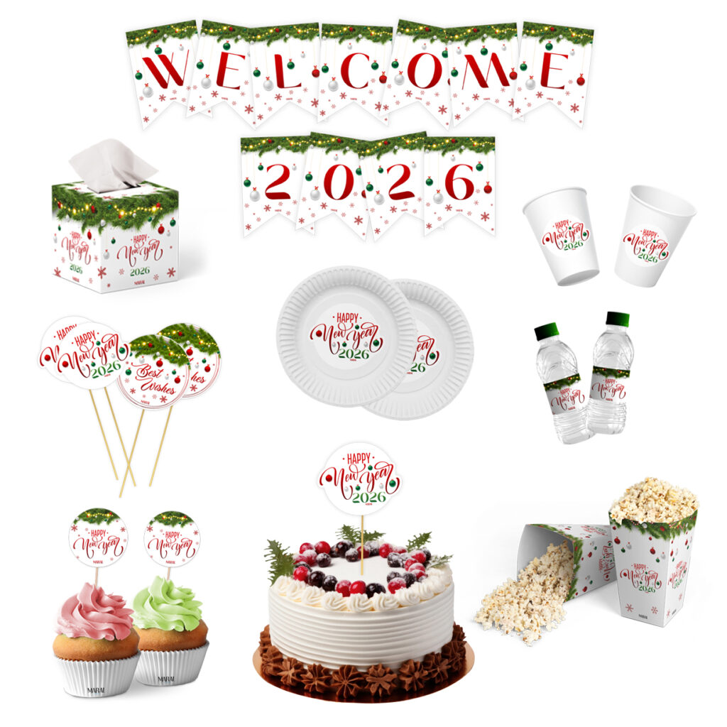New Year Decoration Pack