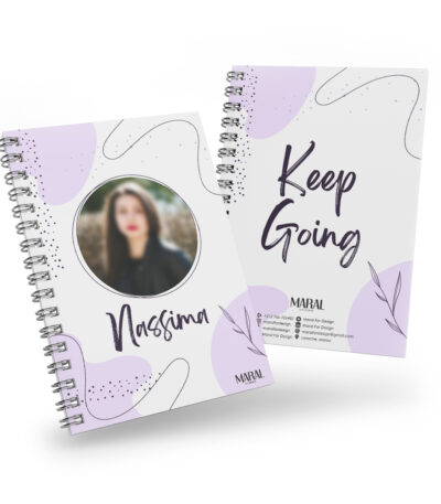 Violet Custom Notebook